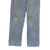 CARHARTT Mens Regular Fit Straight Blue Denim Jeans W32 L30 Workwear Casual