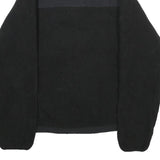 THE NORTH FACE Womens Black Fleece Jacket M Polyester Blend Zip Outdoor Casual