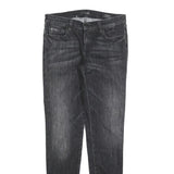 GUESS Womens Jeans Black Slim Skinny Denim Medium W26 L30 Stylish Zip Closure