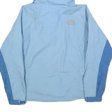THE NORTH FACE Womens Blue & Light Blue Zip Jacket M Polyester Blend Outdoor