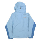 THE NORTH FACE Womens Blue & Light Blue Zip Jacket M Polyester Blend Outdoor