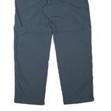 MAMMUT Mens Polyester Blend Blue Regular Fit Straight Trousers W40 L32 Outdoor