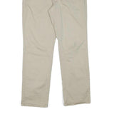 LEVI'S Mens Cotton Blend Beige Regular Fit Straight Trousers W32 L29 Casual