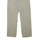 THE NORTH FACE Womens Regular Beige Cargo Zip Trousers W25 L28 Outdoor Utility