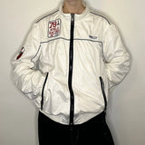 Deb Industrial Dept De Blasio Jacket - Large White Polyester