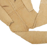 DICKIES Mens Beige Cotton Regular Fit Dungarees L W42 L32 Workwear Zip