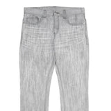 LEVI'S Mens Regular Fit Blue Denim Straight Jeans W32 L32 Classic Zip Pocket