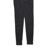 LEVI'S 720 Womens Jeans Black Slim Skinny Denim Medium W28 L32 Stretch Comfort