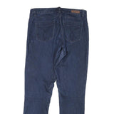 CALVIN KLEIN JEANS Womens Slim Blue Denim Dark Zip W30 L31 Stylish Comfortable