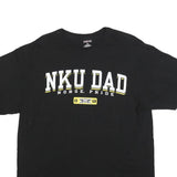 JANSPORT Mens Black Graphic T-Shirt XL Short Sleeve Crew Neck NKU Dad Norse