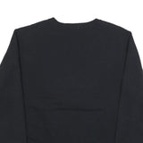 RUSSELL ATHLETIC Mens Black Western Mustangs Crew Neck L Sweatshirt Cotton Blend