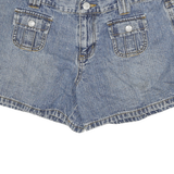 RALPH LAUREN Womens Denim Blue Shorts M W28 Casual Cotton Blend