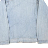 LEVI'S Mens Light Blue Cotton Blend Denim Trucker XL Button Vintage Jacket