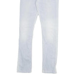 CARHARTT Womens Slim Light Blue Denim Jeans W31 L32 Zip Closure Casual