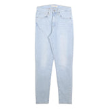 LEVI'S 721 Womens Jeans Blue Slim Skinny Denim Light W27 L28 Stretch Cotton