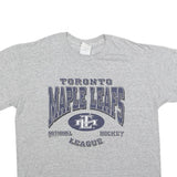 BULLETIN Mens Grey Toronto Maple Leafs Graphic T-Shirt XL Short Sleeve Crew Neck