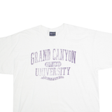 MV SPORT Mens White Grand Canyon University Graphic T-Shirt 2XL Short Sleeve