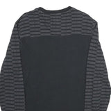 CHAMPION Mens Black Graphic Long Sleeve Crew Neck T-Shirt M