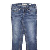 BKE Womens Blue Regular Fit Bootcut Denim Light Wash W32 L32 Stylish Casual