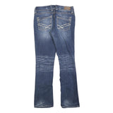 BKE Womens Blue Regular Fit Bootcut Denim Light Wash W32 L32 Stylish Casual