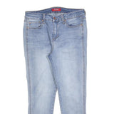 GUESS Womens Jeans Blue Slim Skinny Denim Light W29 L24 Fitted Stylish
