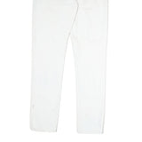 LEVI'S Mens Slim White Jeans Cotton Zip W28 L31 Classic Comfort Everyday