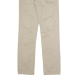 LEVI'S Mens Slim Beige Cotton Blend Trousers W29 L32 Casual Zip Closure