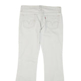 LEVI'S 518 Womens White Regular Bootcut Denim W31 L31 Stretch Cotton Blend Jeans