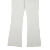 LEVI'S 518 Womens White Regular Bootcut Denim W31 L31 Stretch Cotton Blend Jeans