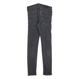 LEVI'S 519 BIG E Mens Jeans Black Slim Skinny Denim Medium W28 L29 Authentic