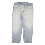 DICKIES Mens Relaxed Jeans Blue Denim Medium W38 L29 Zip Closure Casual
