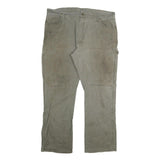 DICKIES Mens Green Regular Straight Denim Cotton Blend Medium W40 L32 Workwear