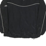 NFL Mens Black Raiders Football Polyester Blend Jacket XL Plain Sportswear