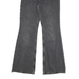 LEVI'S Womens Jeans Black Regular Flared Denim Medium W26 L31 Classic Style