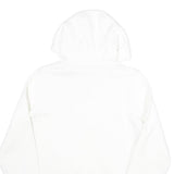 NIKE Mens White Hoodie XS Cotton Blend Pullover Lightweight Sportswear