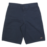 DICKIES Mens Shorts Navy Blue Casual M W34 Cotton Blend Workwear
