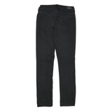 LEVI'S Womens Black Regular Fit Straight Denim Jeans W26 L29 Classic Style