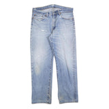 LEVI'S 751 Mens Jeans Light Blue Relaxed Straight Denim W36 L32 Classic Casual