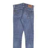 LEVI'S Womens Jeans Blue Slim Skinny Denim Medium W25 L29 Zip Pockets