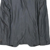 ZARA MAN Mens Grey Slim S Jacket Cotton Blend Tailored Button Plain Classic