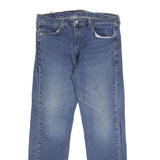 LEVI'S Mens Regular Blue Denim Jeans Zip W34 L30 Classic Fit Casual Style