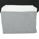 PUMA Mens Black & White & Grey Modern T-Shirt 2XL Short Sleeve Crew Neck