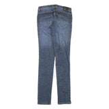 PEPE JEANS Womens Slim Blue Denim Classic Slim Skinny Jeans W26 L30 Stylish