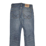 LEVI'S 511 SLIM Mens Jeans Blue Slim Straight Denim Medium W31 L34 Zip Cotton