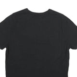 7 FOR ALL MANKIND Mens Black Graphic T-Shirt M Short Sleeve Crew Neck Casual