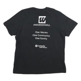 ADIDAS Mens Black Warren Township Graphic T-Shirt XL Short Sleeve Crew Neck