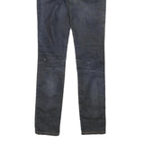 LEVI'S 473 Womens Jeans Blue Slim Skinny Denim Dark W24 L30 Stretch Cotton Blend