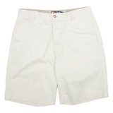 CHAPS Mens Shorts Beige Casual Plain XL W32 Cotton Blend Comfortable