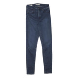 LEVI'S Womens Jeans Blue Slim Skinny Denim Medium W25 L29 Stretch Zip