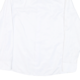 PIERRE CARDIN Mens White Shirt S Button Collar Classic Fit Formal Cotton Blend